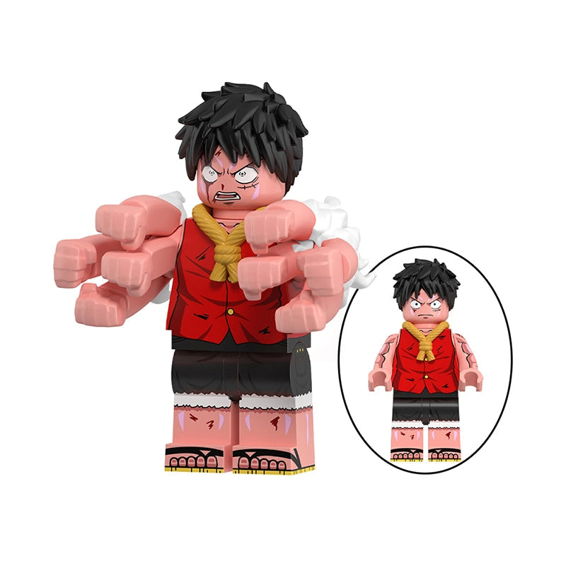 Rubber Champion Raider (Gear 2) | Custom Minifigure