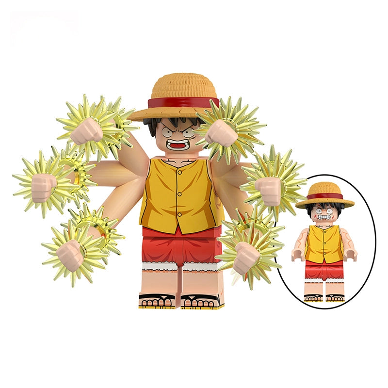 Rubber Champion Raider (Marineford Arc) | Custom Minifigure