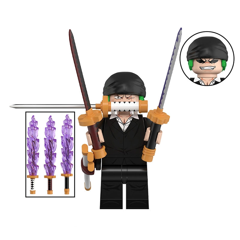 Triple Blade Ronin (Dressrosa Arc) | Custom Minifigure