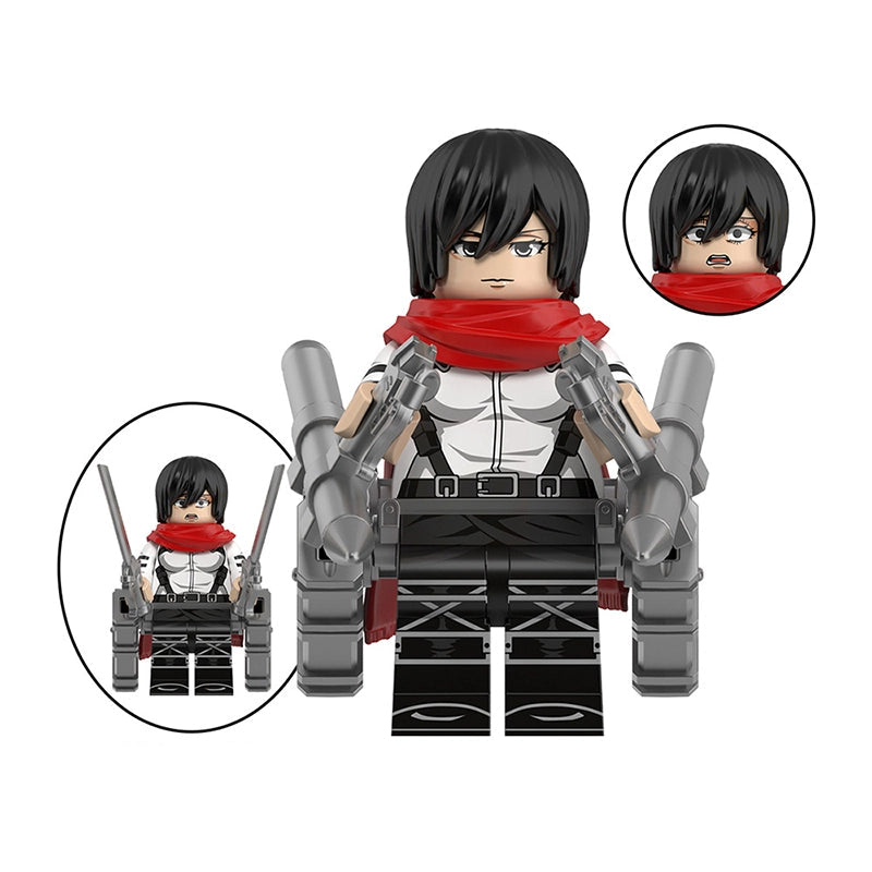 Silent Scarf Defender (002) | Custom Minifigure