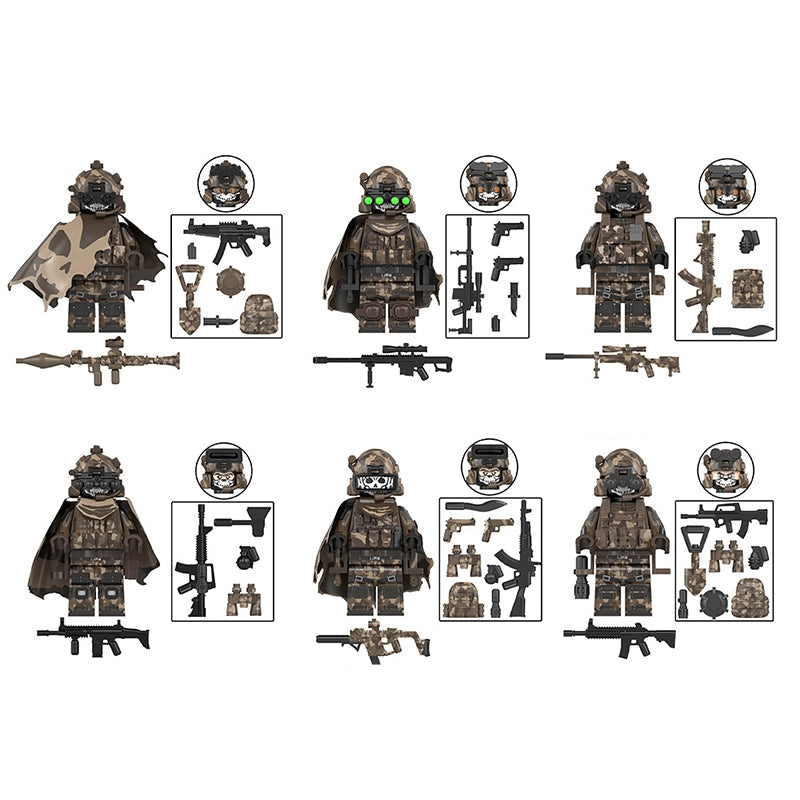 Specter Division: Deathmask Unit | Custom BrickPack