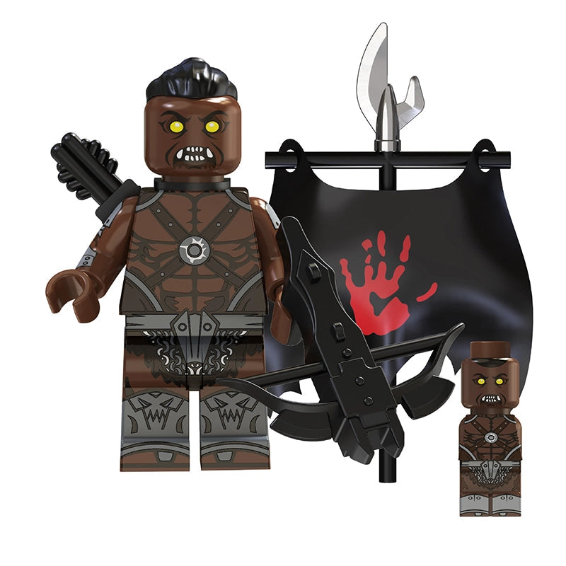 Uruk-hai Orc (021) | Custom Minifigure