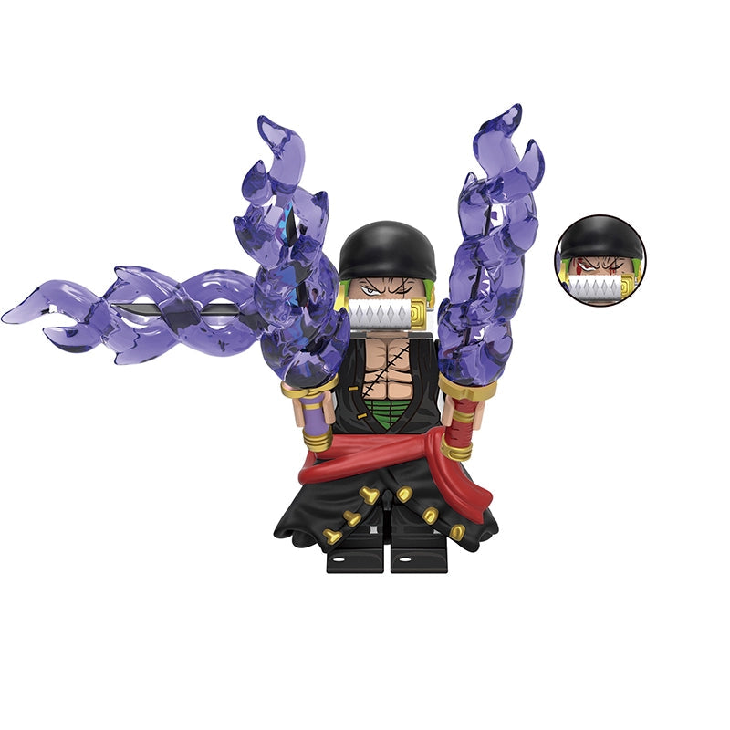 Triple Blade Ronin (Bandana 2) | Custom Minifigure