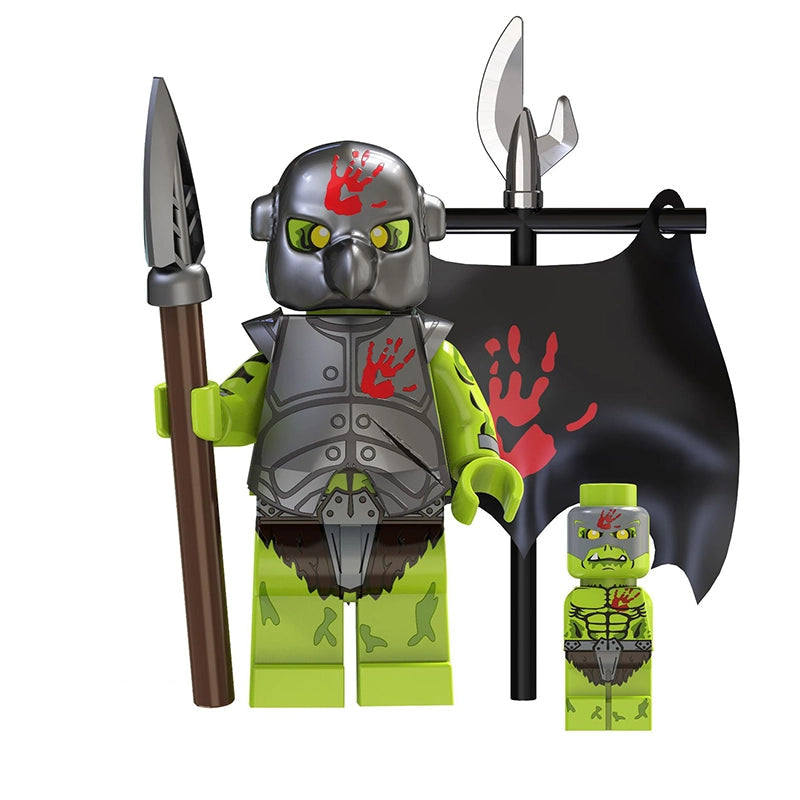 Uruk-hai Orc (030) | Custom Minifigure