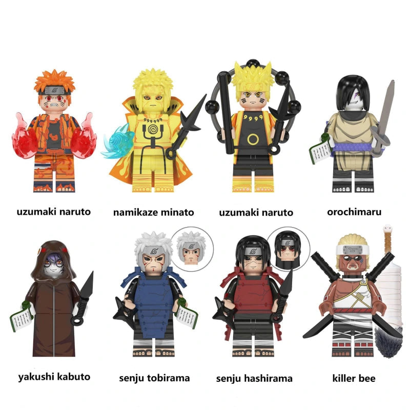 Nine-Tails & The Hokage Lineage | Custom BrickPack