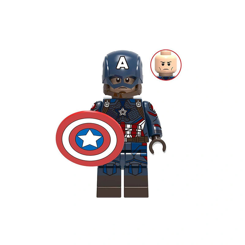 Captain America (002) | Custom Minifigure
