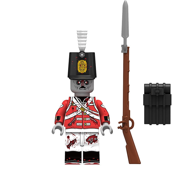British Infantry Zombie (001) | Custom Minifigure