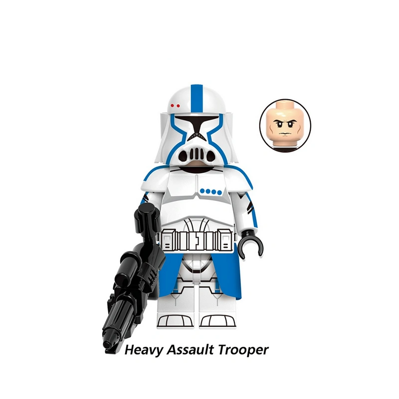 Heavy Assault Trooper (001) | Custom Minifigure