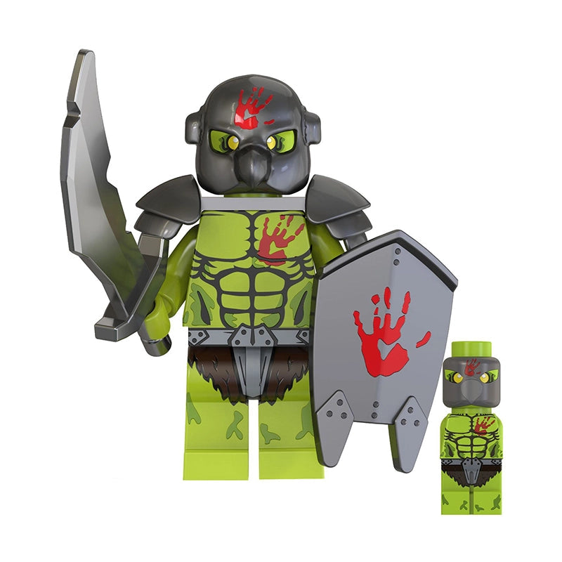Uruk-hai Orc (025) | Custom Minifigure