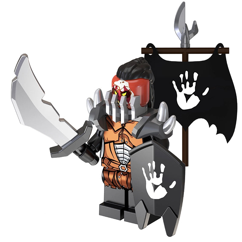 Uruk-hai Orc (012) | Custom Minifigure