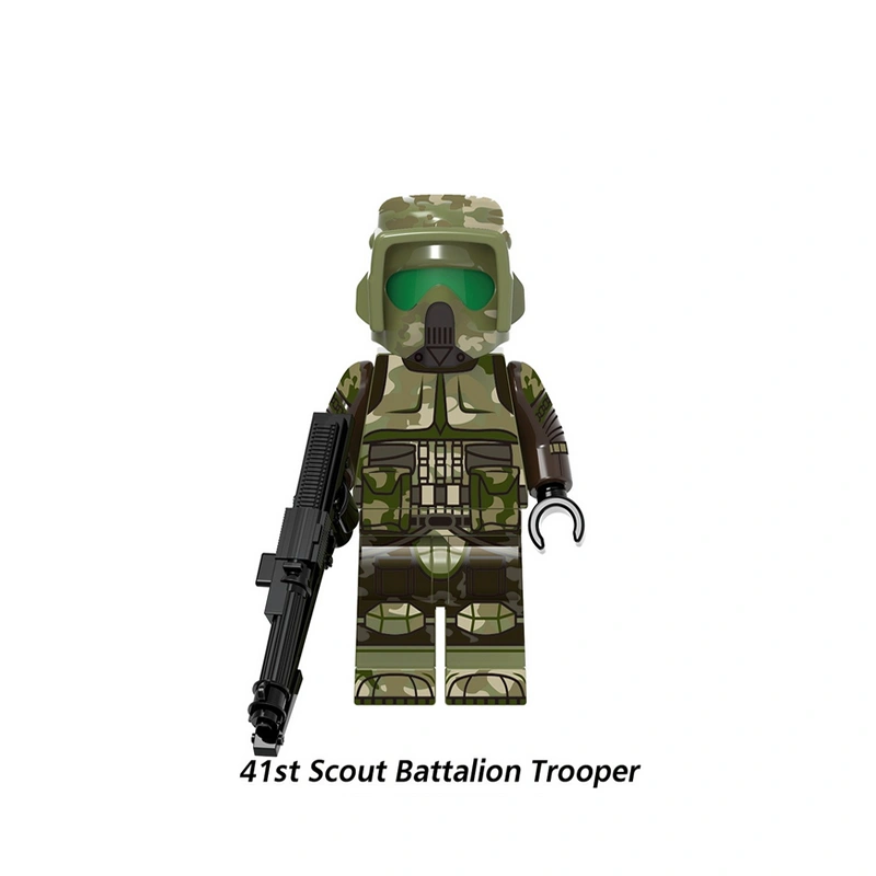 41st Scout Trooper (001) | Custom Minifigure