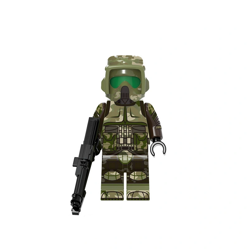 41st Scout Trooper (001) | Custom Minifigure